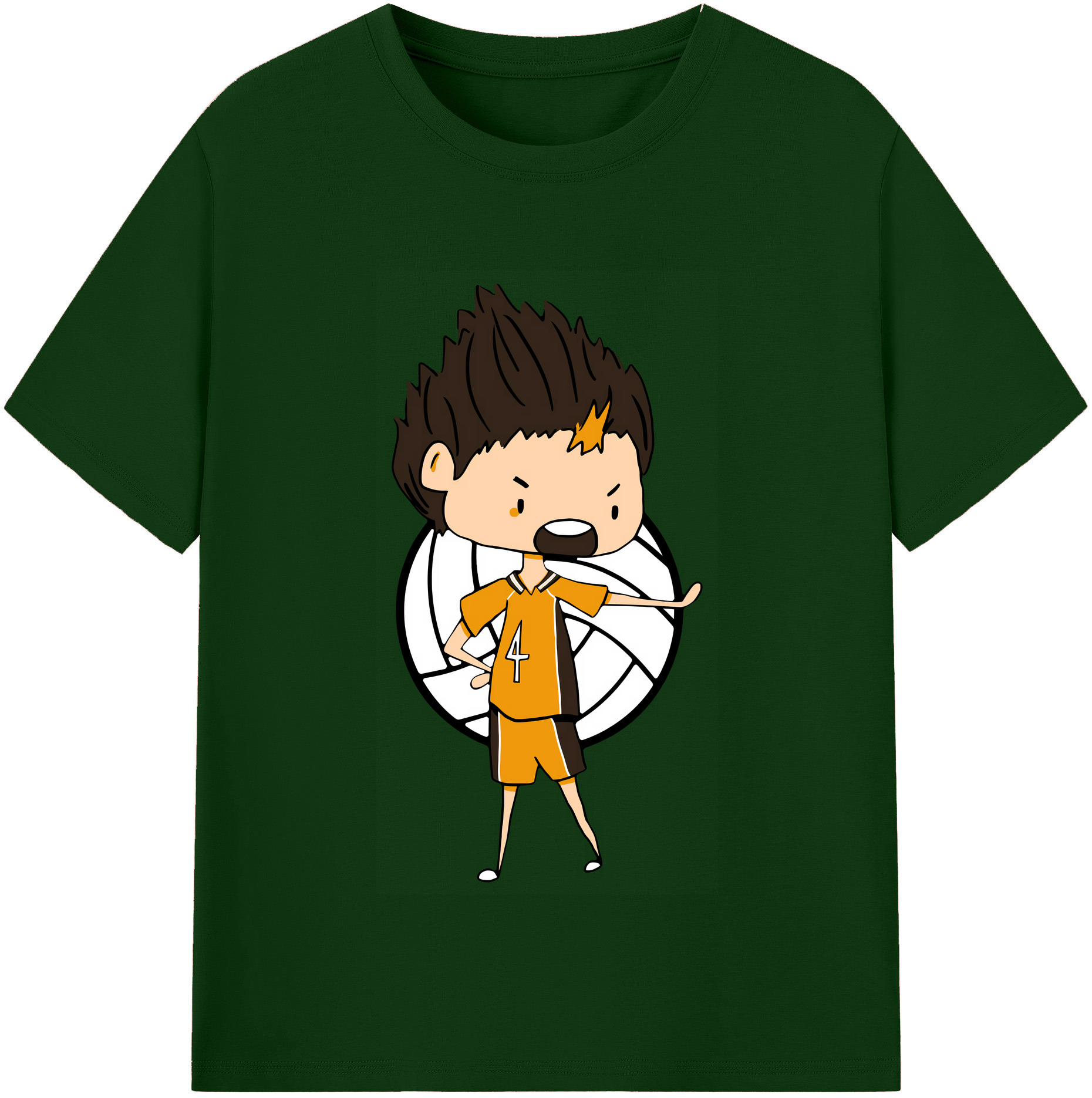 （画像用） ハイキュー!! Haikyu!! 綿100％半袖Tシャツ（フロントプリント）